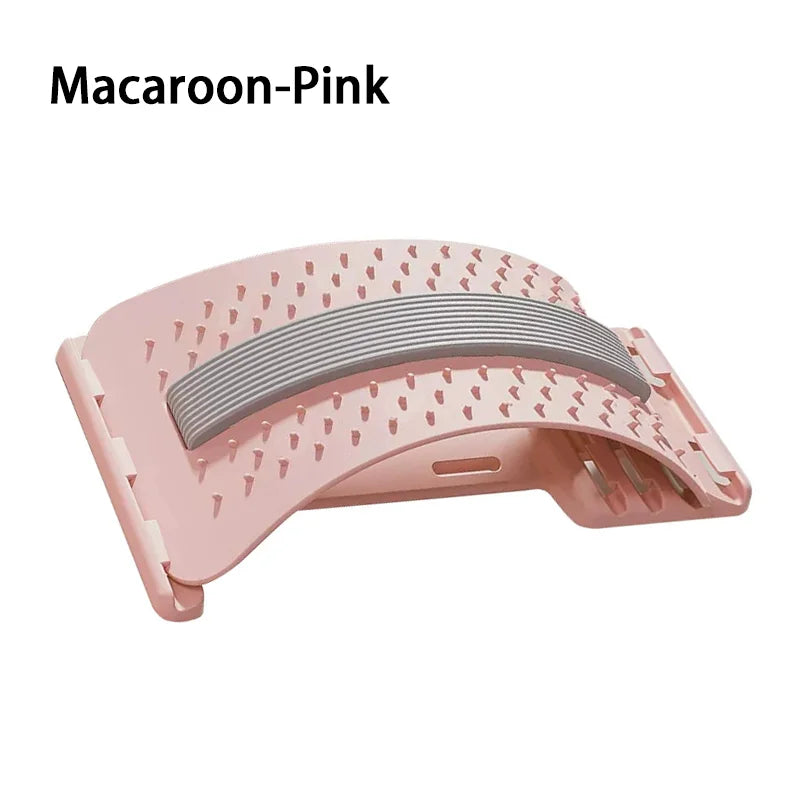 Lumbar Stretching Massager and Spine Correction Device